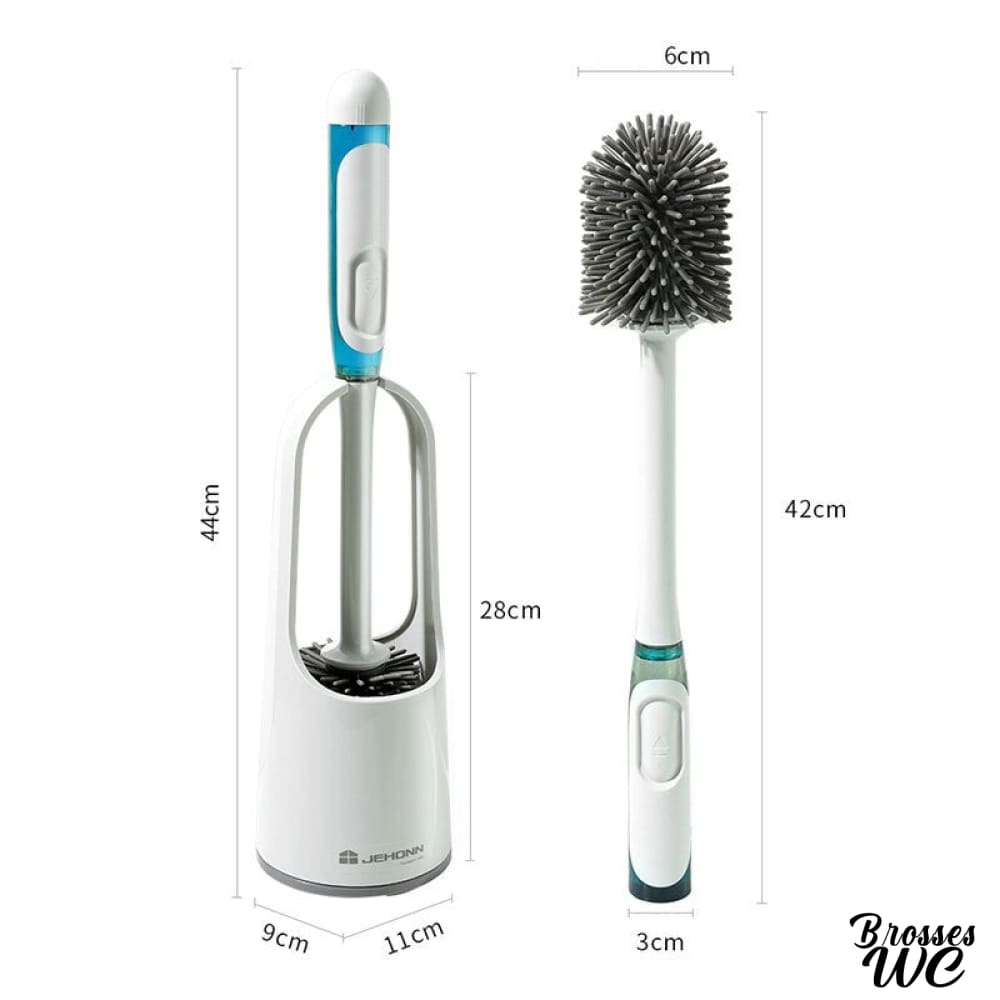 Brosse wc avec produit nettoyant