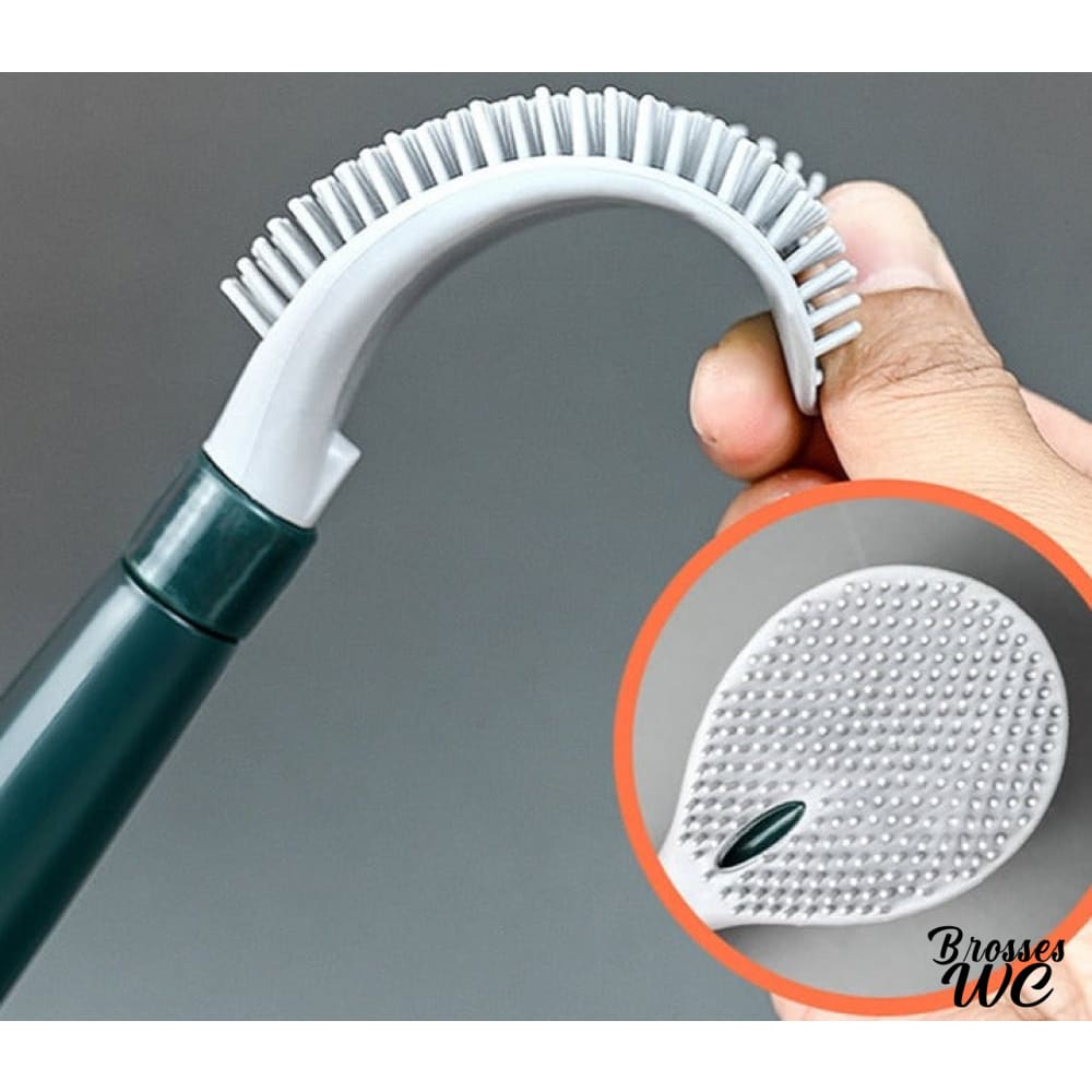 Brosse wc coquille Saint-Jacques élégante