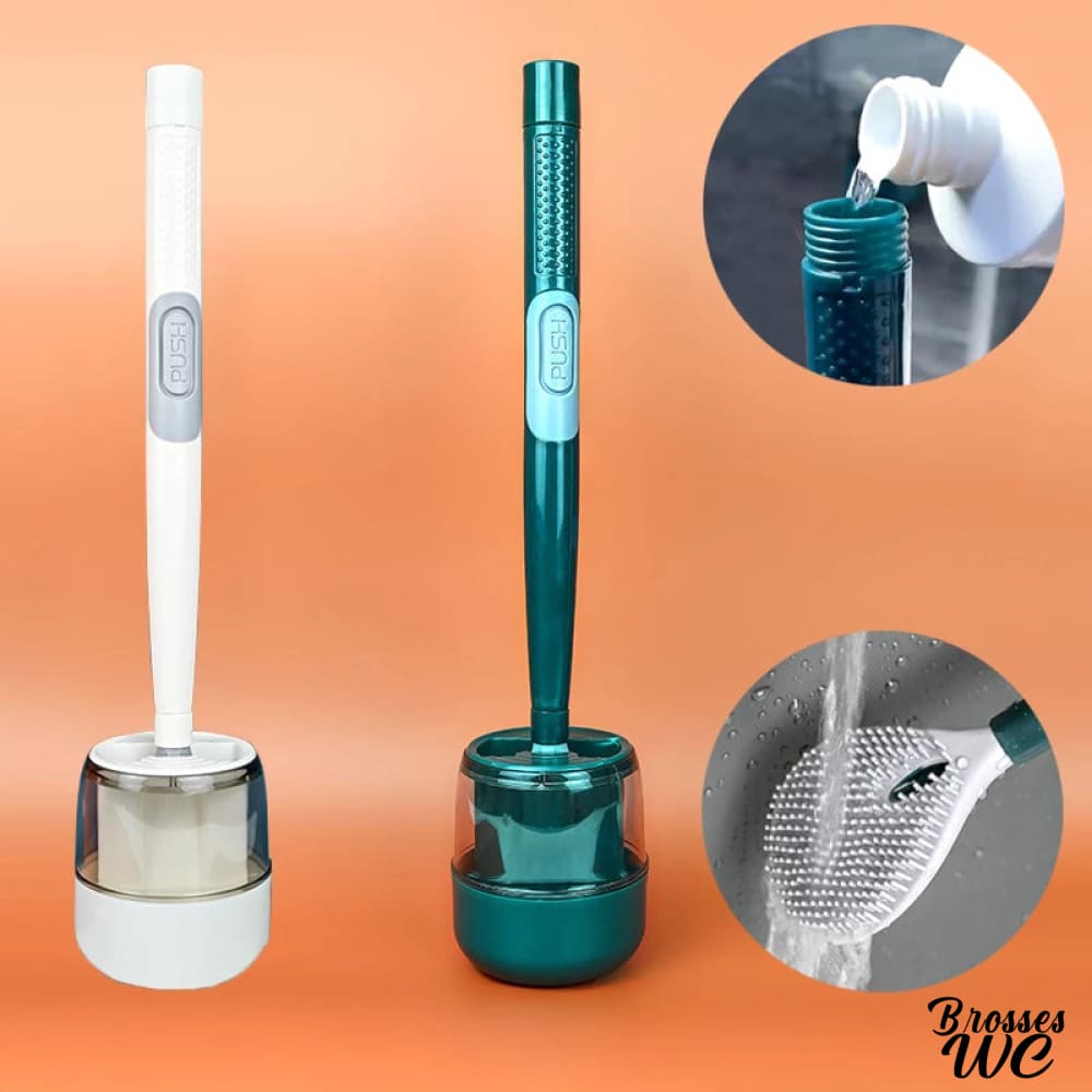 Brosse wc coquille Saint-Jacques élégante