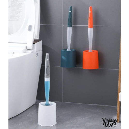 Brosse wc avec réservoir nettoyant