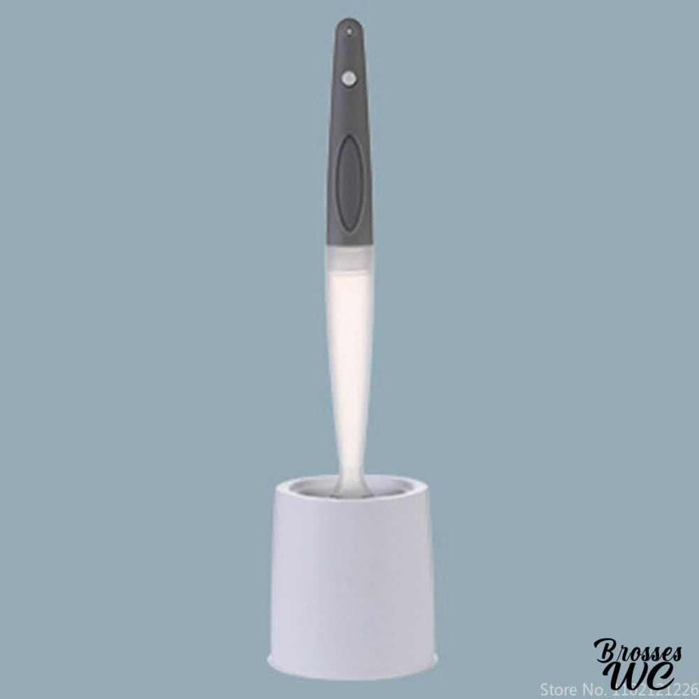 Brosse wc avec réservoir nettoyant