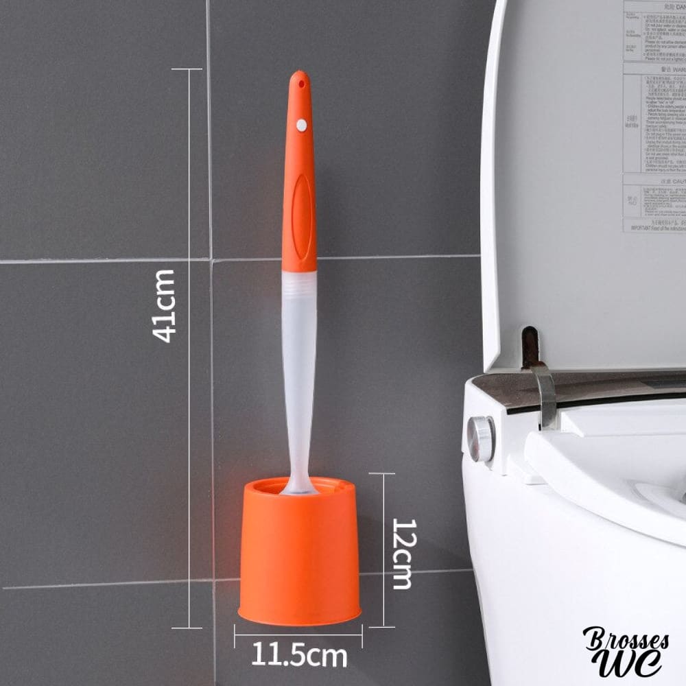 Brosse wc avec réservoir nettoyant