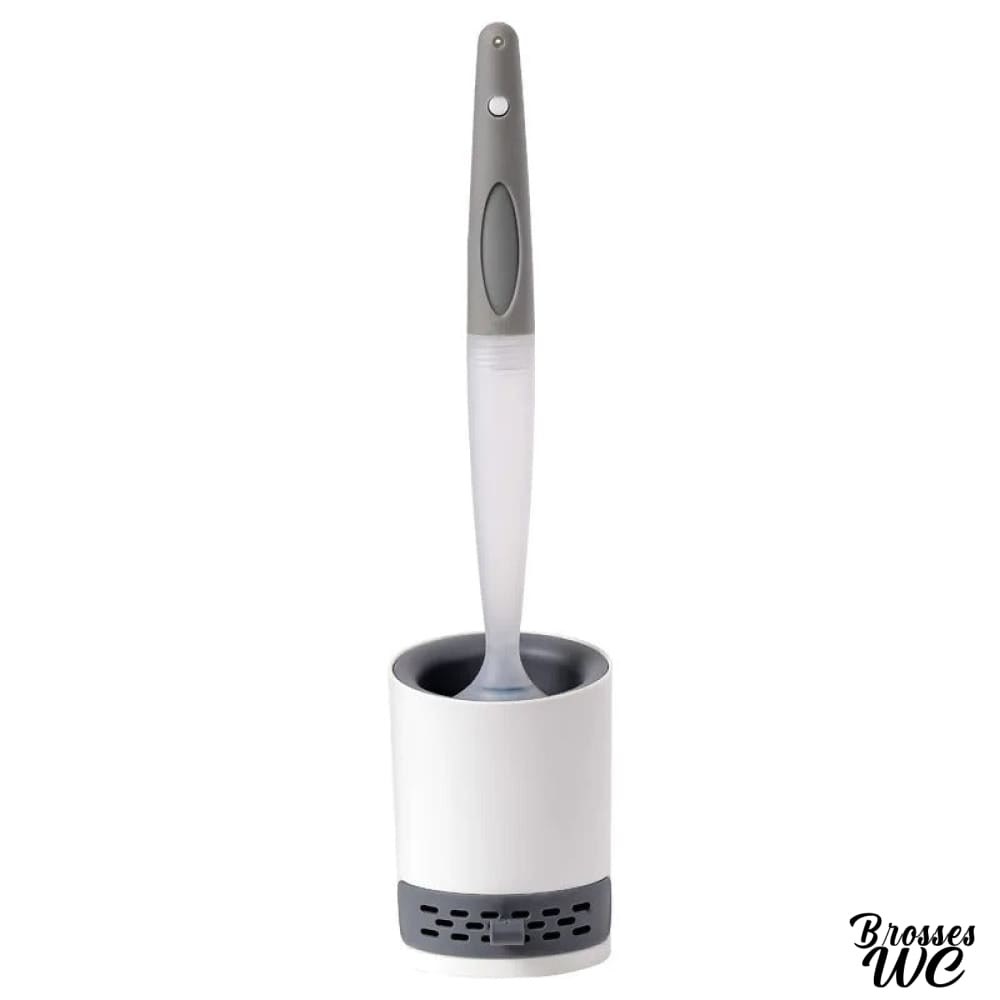 Brosse wc avec réservoir nettoyant intégré