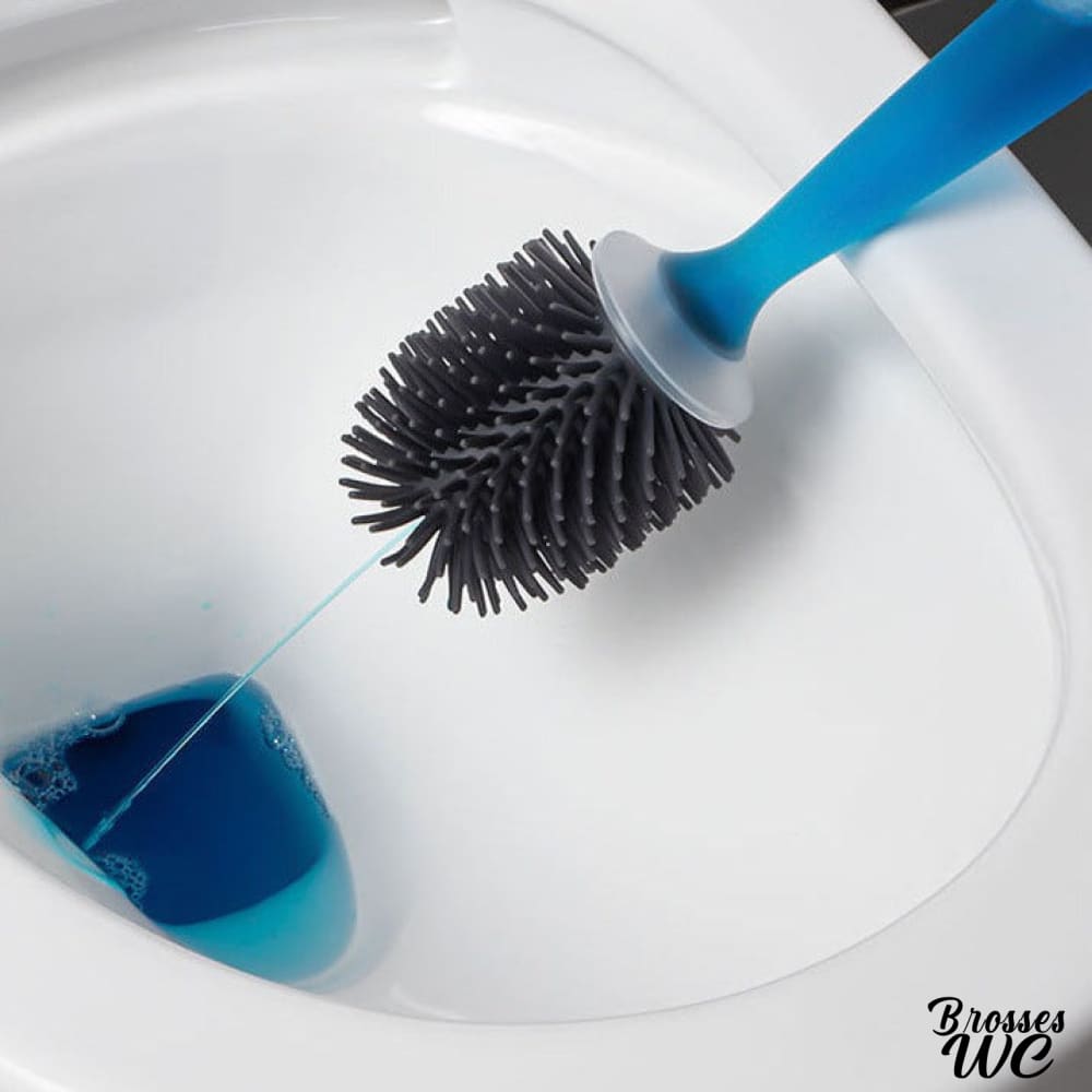 Brosse wc avec réservoir nettoyant intégré