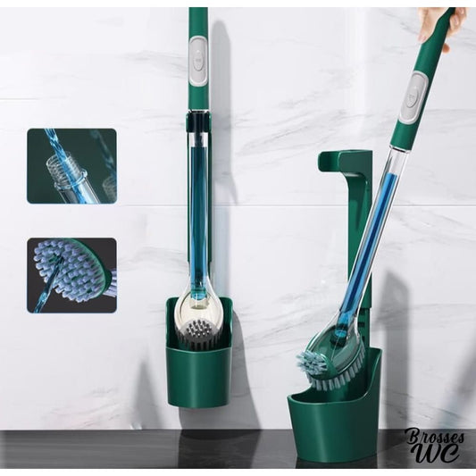 Brosse wc jetable pratique