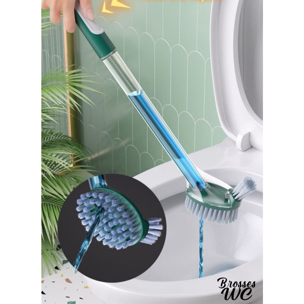 Brosse wc jetable pratique