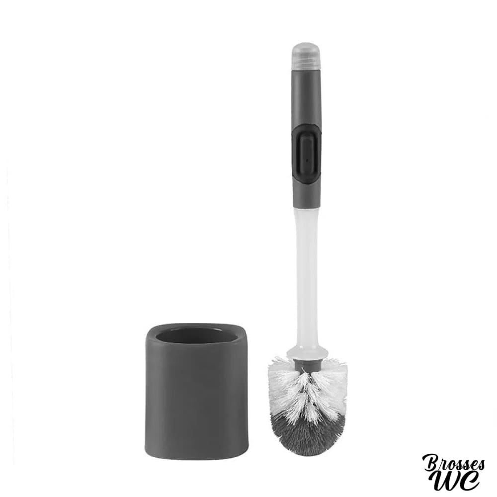 Brosse wc avec réservoir nettoyant pratique