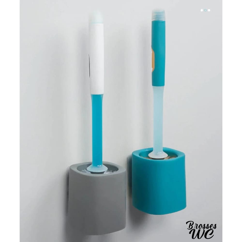 Brosse wc avec réservoir nettoyant pratique