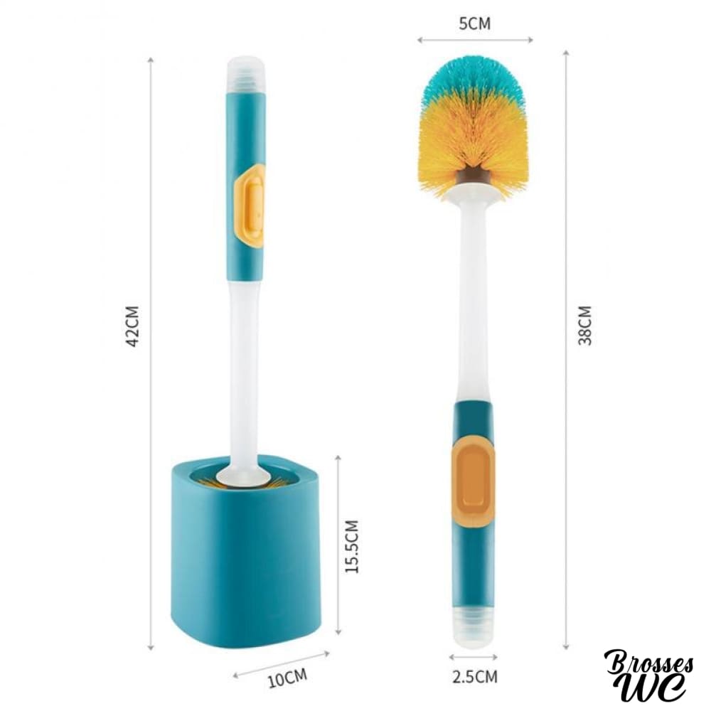 Brosse wc avec réservoir nettoyant pratique