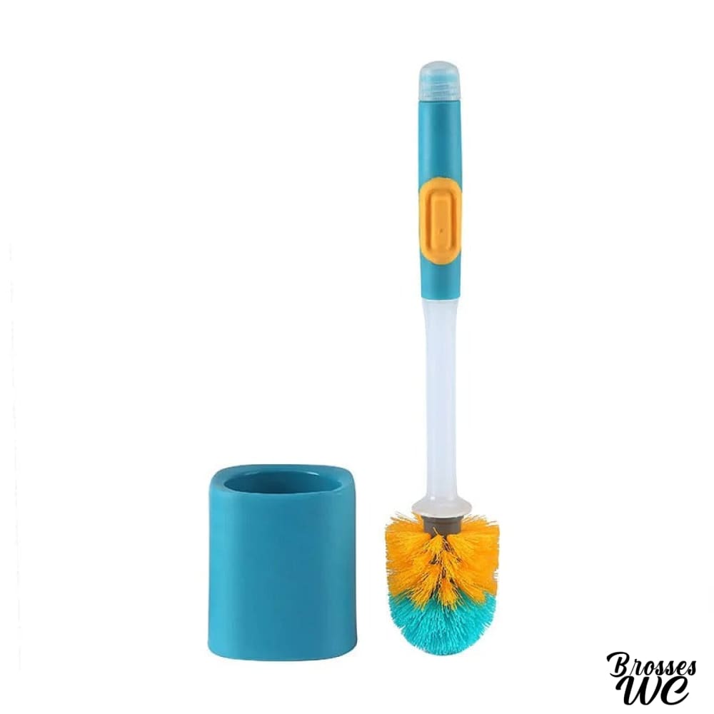 Brosse wc avec réservoir nettoyant pratique