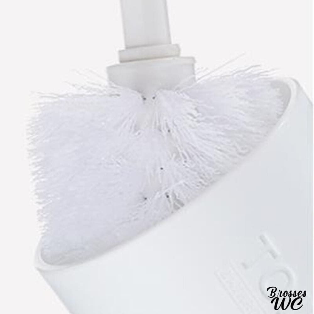 Brosse wc bambou et blanc écologique