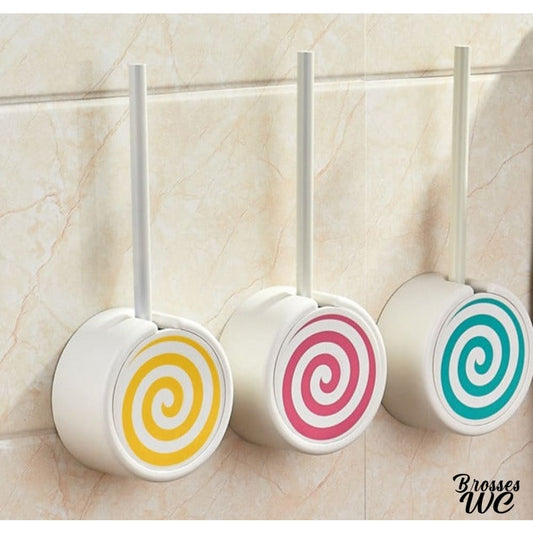 Brosse wc rétro nostalgique