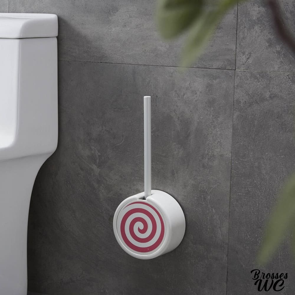 Brosse wc rétro nostalgique