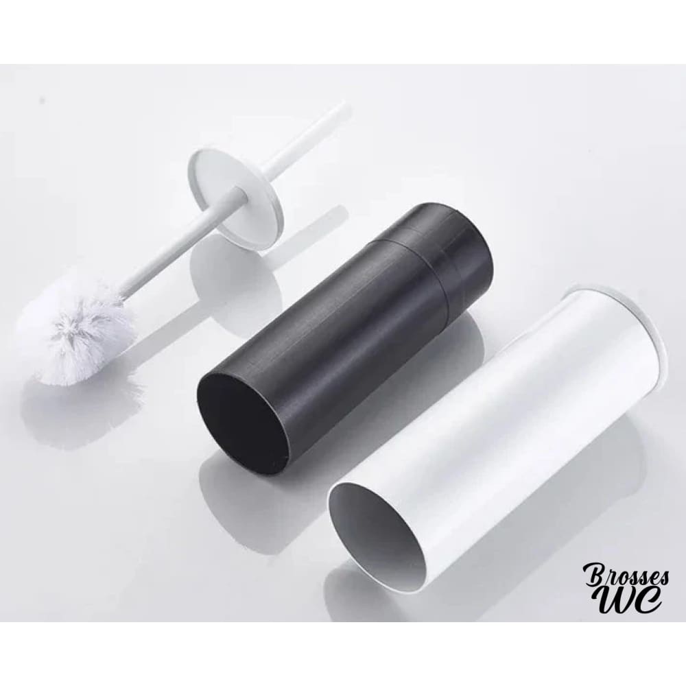 Brosse wc blanc mat épuré