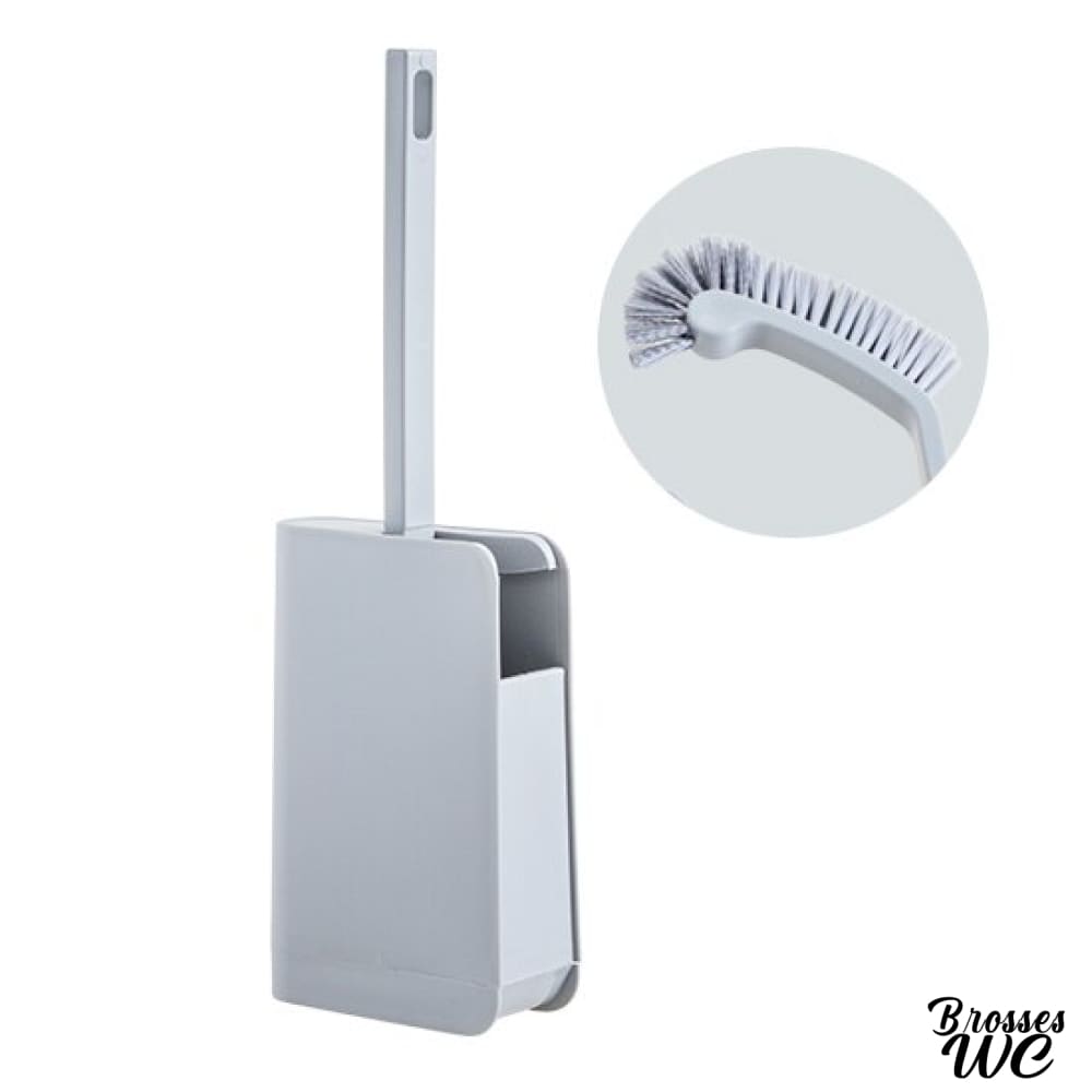 Brosse wc blanche immaculée