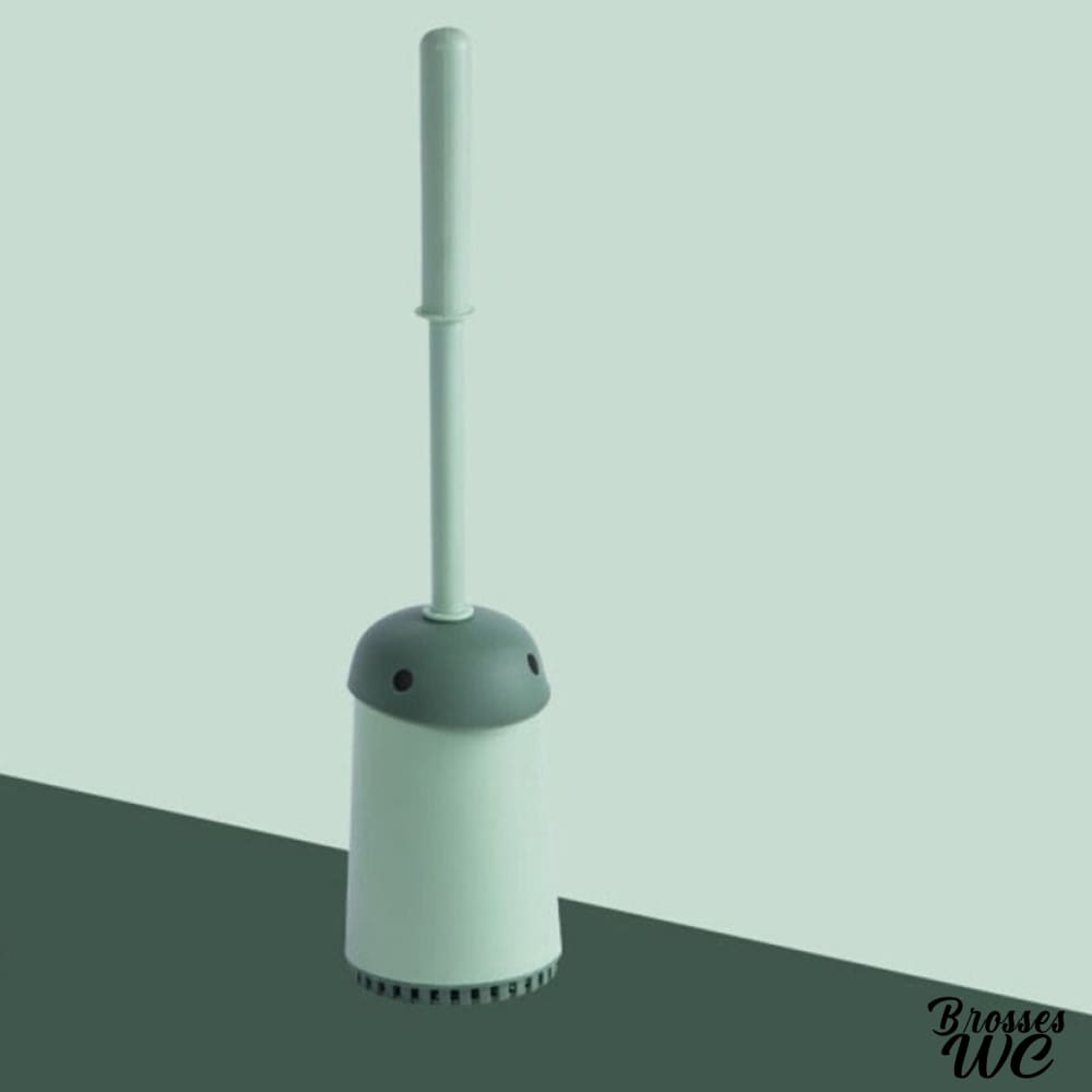 Brosse wc bleu canard tendance