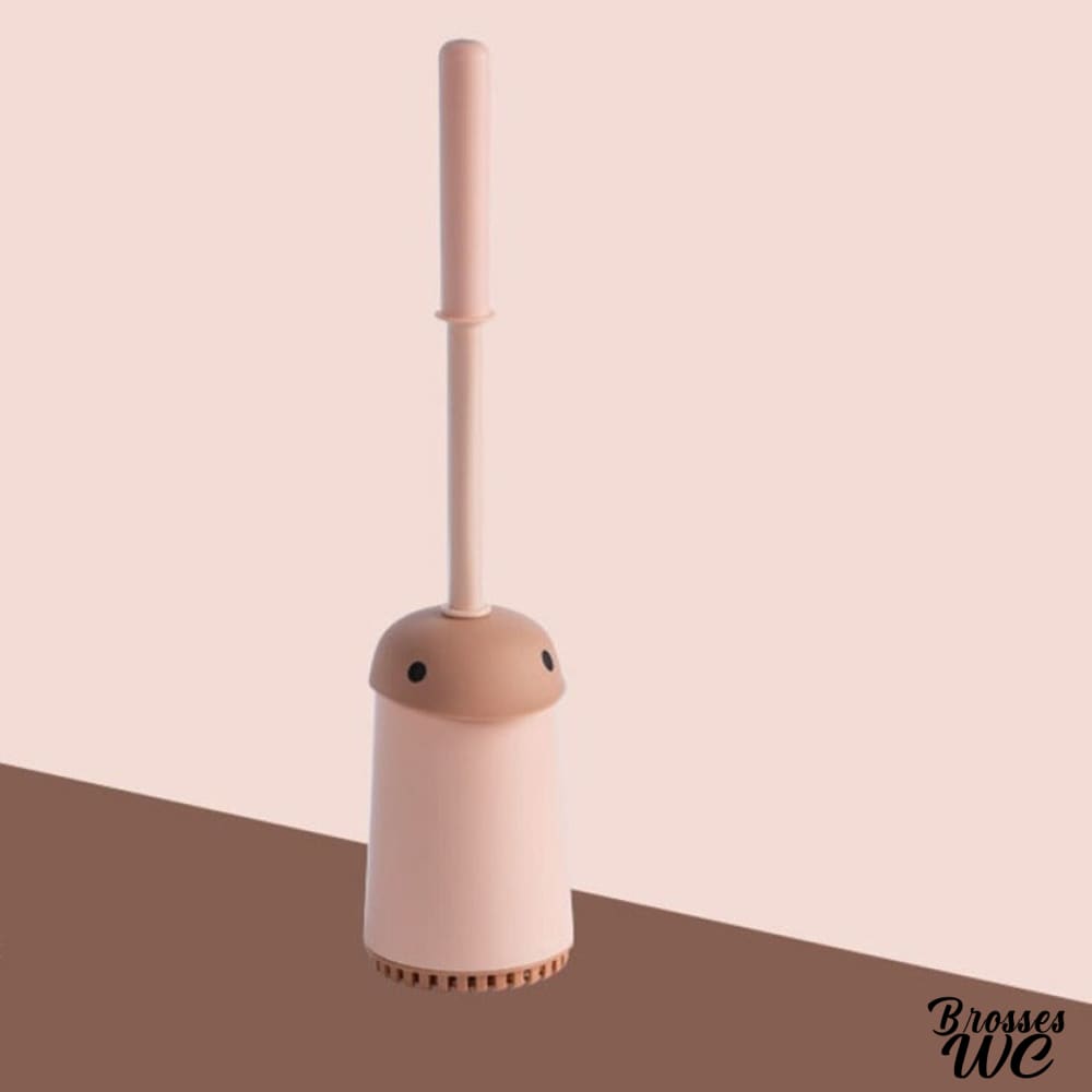 Brosse wc bleu canard tendance