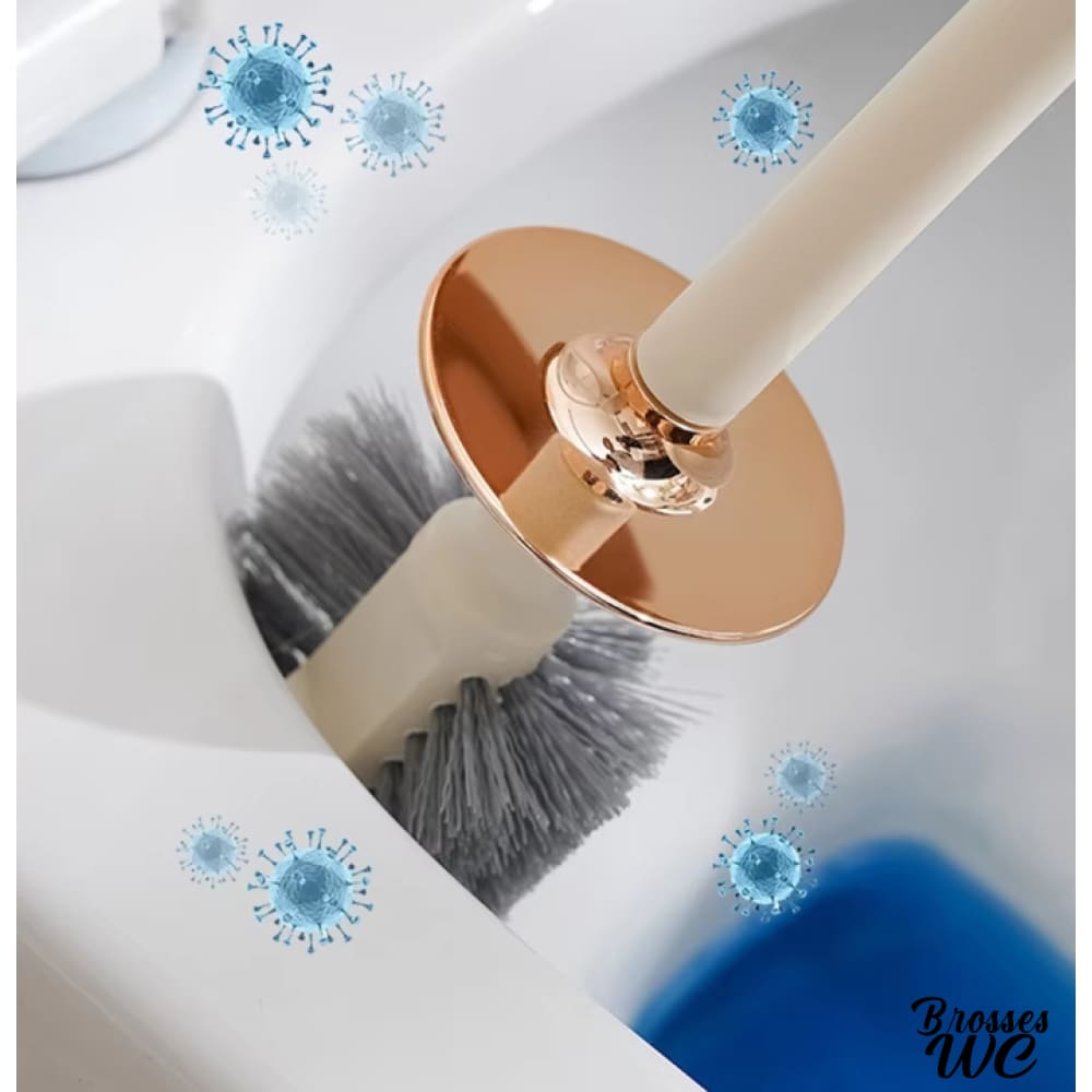 Brosse wc avec compartiment pratique