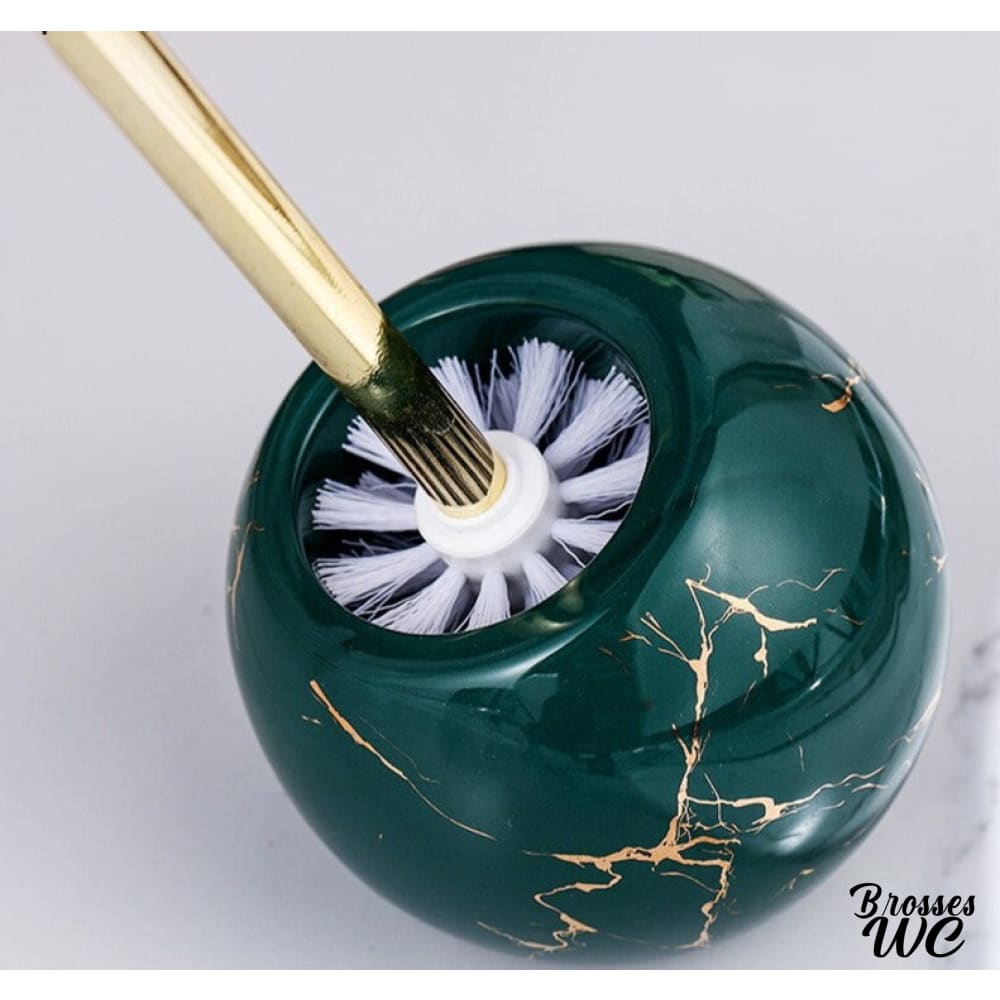 Brosse wc boule céramique élégante