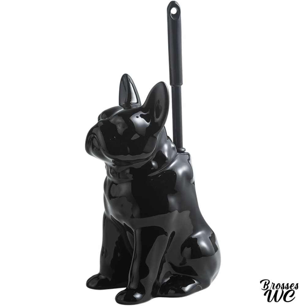 Brosse wc bouledogue rigolo