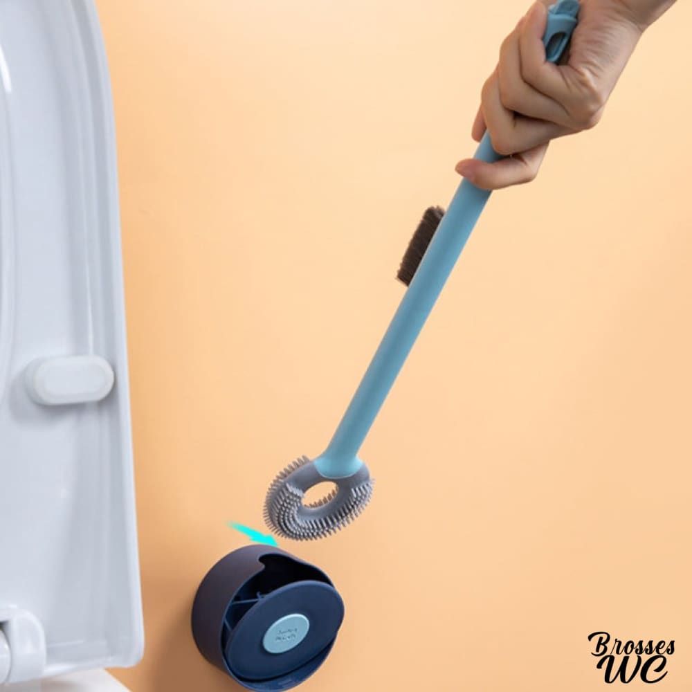 Brosse wc camping-car compacte