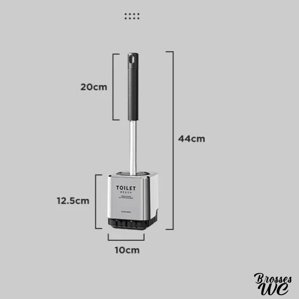 Brosse wc carrée géométrique