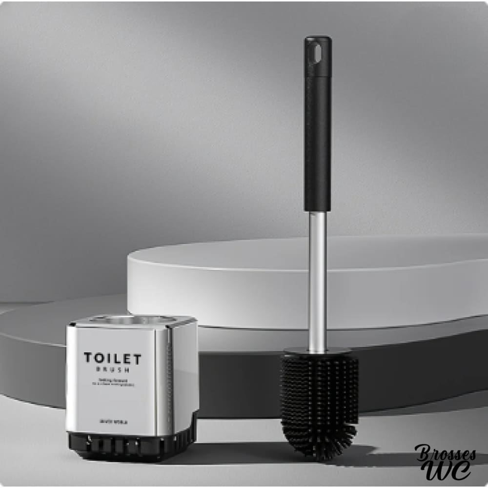Brosse wc carrée géométrique