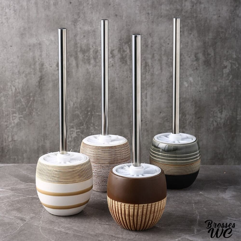 Brosse wc céramique design coloré