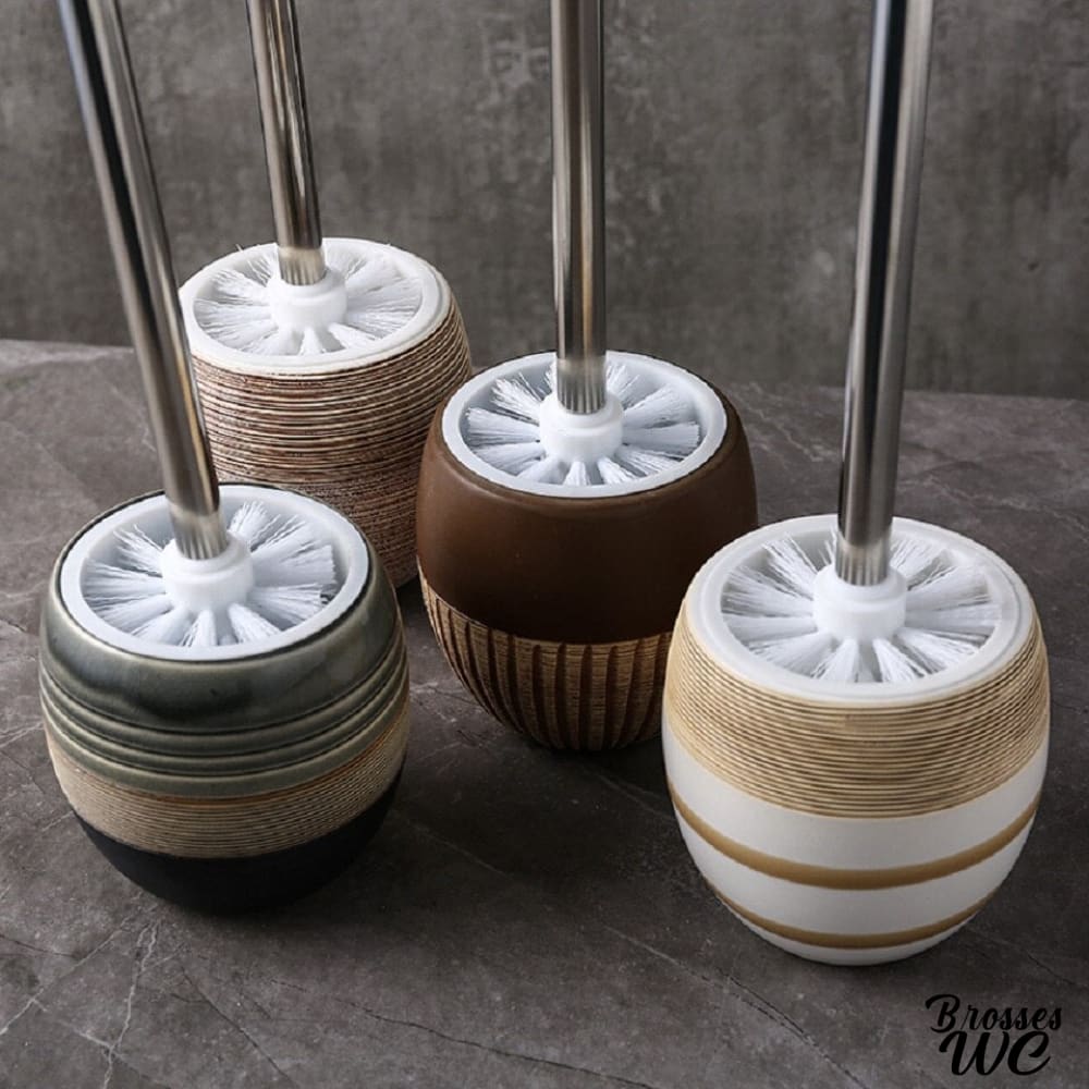Brosse wc céramique design coloré