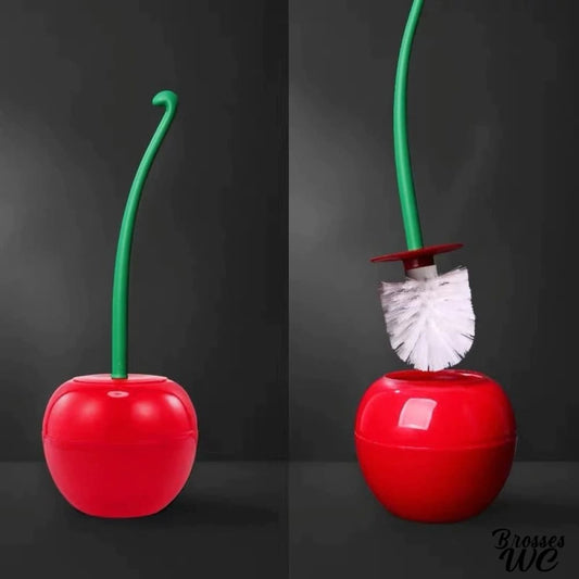 Brosse toilette wc pomme verte éclatante
