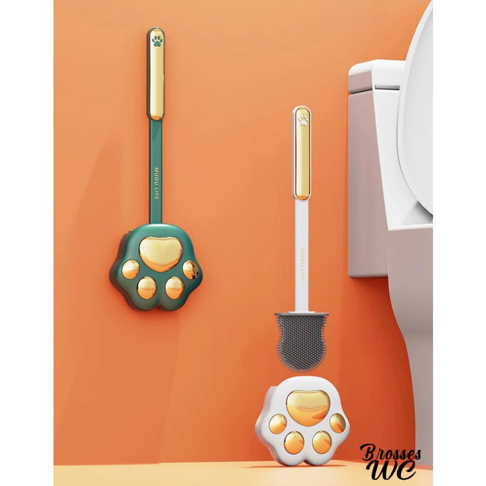 Brosse wc chat espiègle