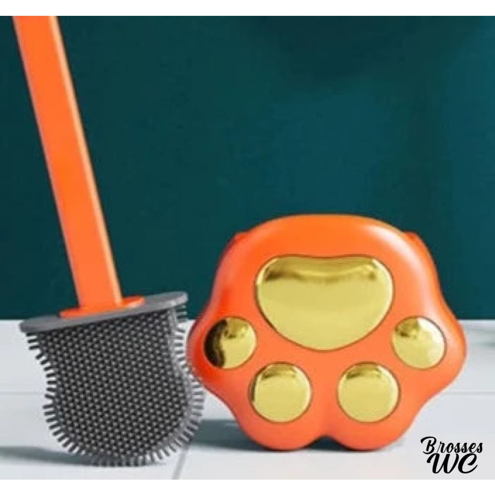 Brosse wc chat espiègle