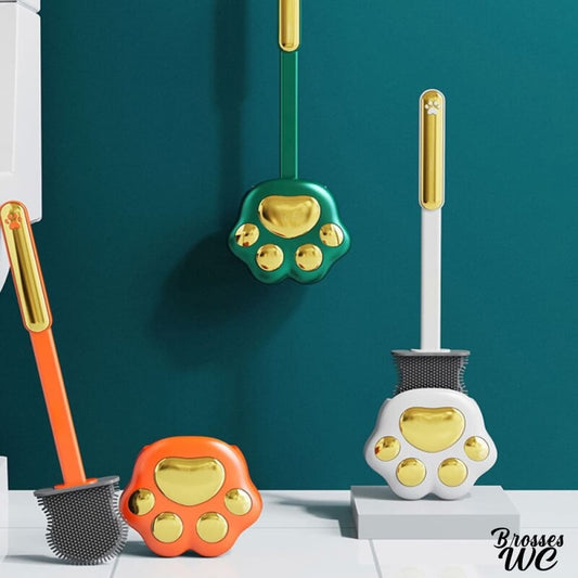 Brosse wc chat espiègle