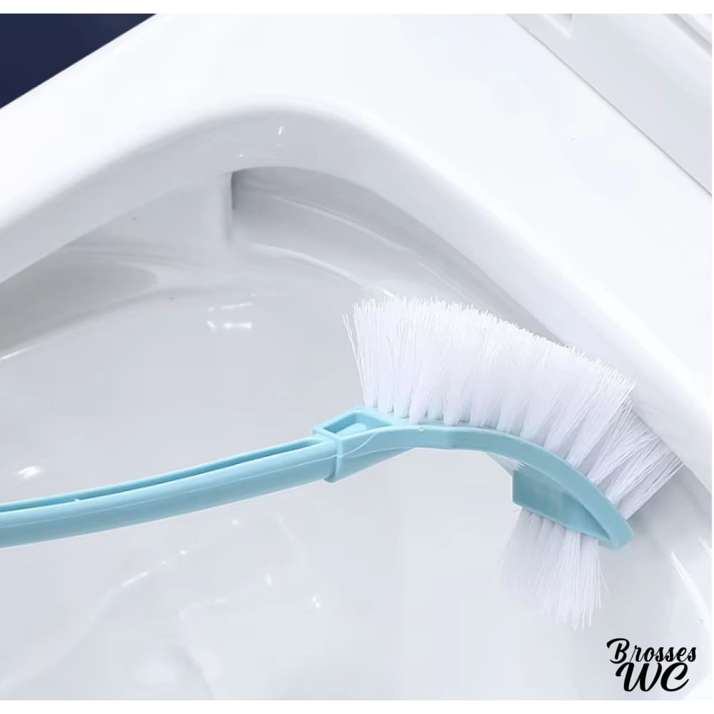 Brosse wc coudée plastique efficace