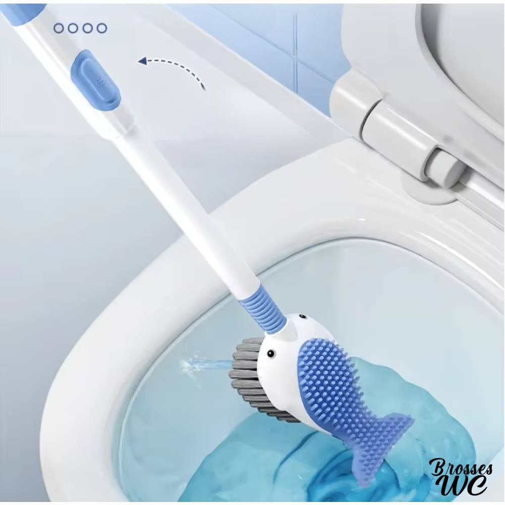 Brosse wc dauphin marin