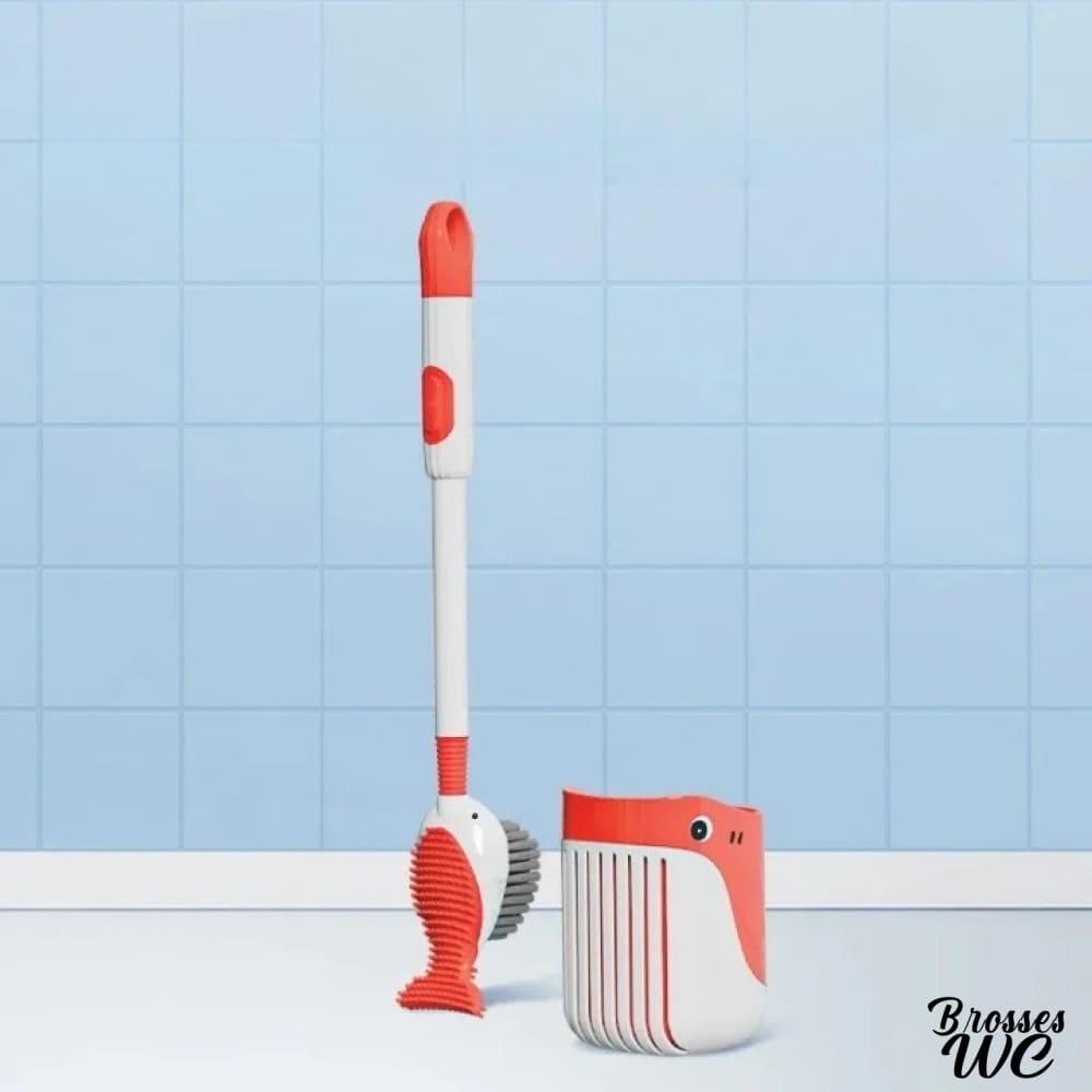 Brosse wc dauphin marin