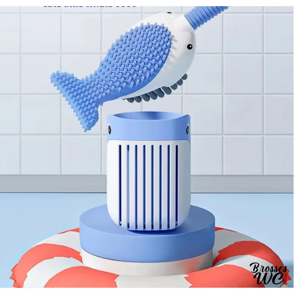 Brosse wc dauphin marin