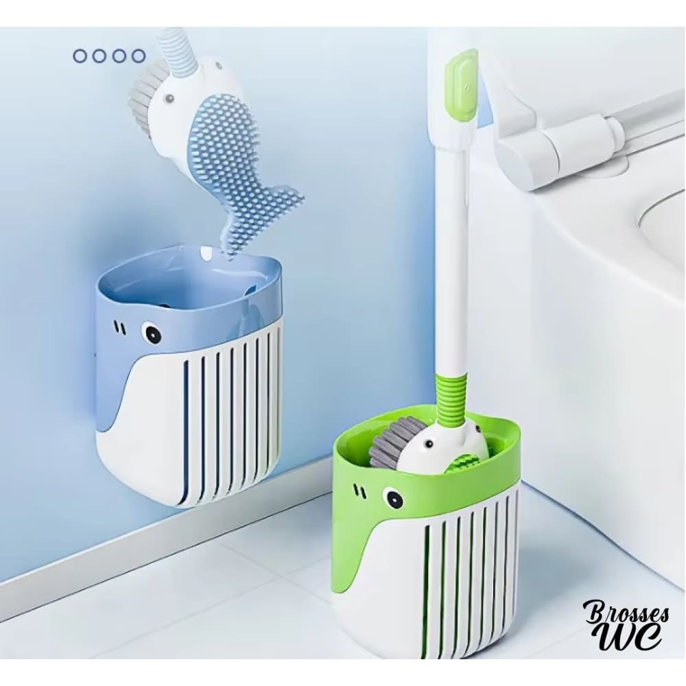 Brosse wc dauphin marin