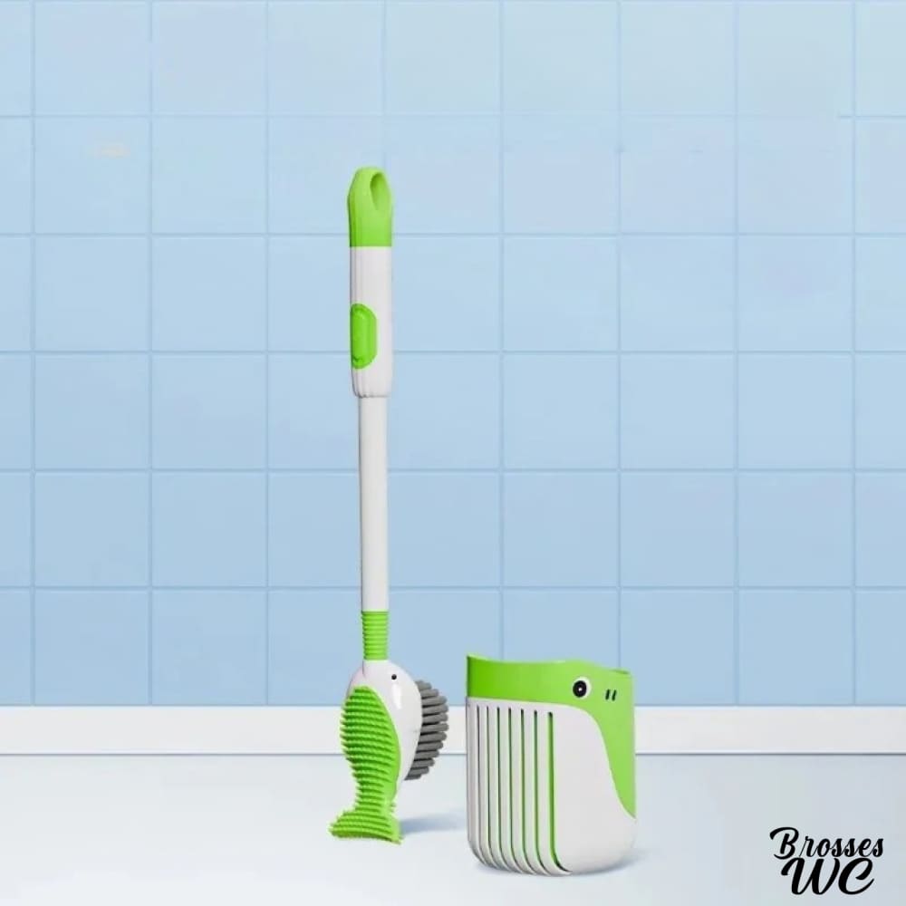 Brosse wc dauphin marin