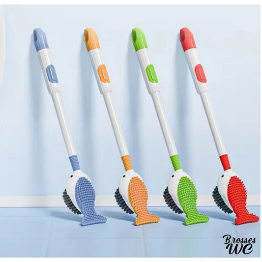 Brosse wc dauphin marin