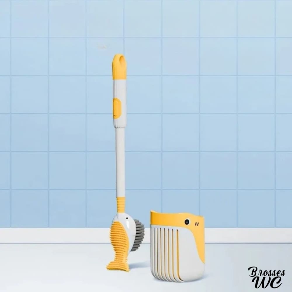 Brosse wc dauphin marin