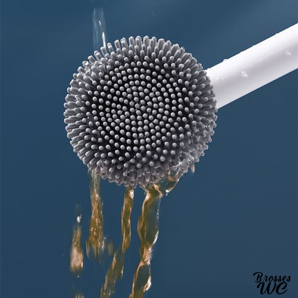 Brosse wc design gris moderne