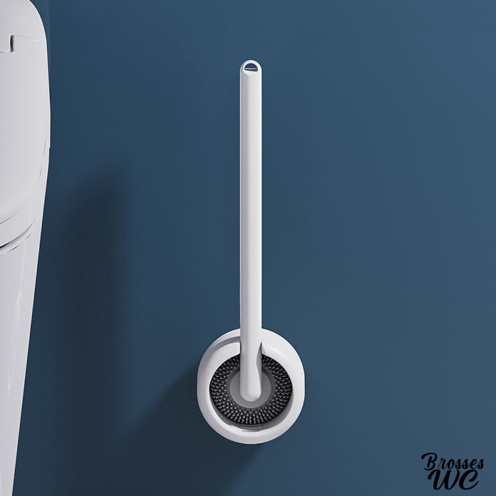 Brosse wc design gris moderne