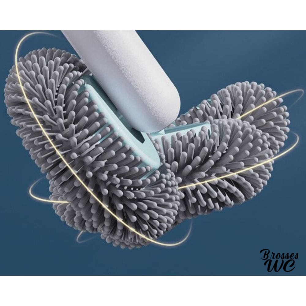 Brosse wc design gris moderne