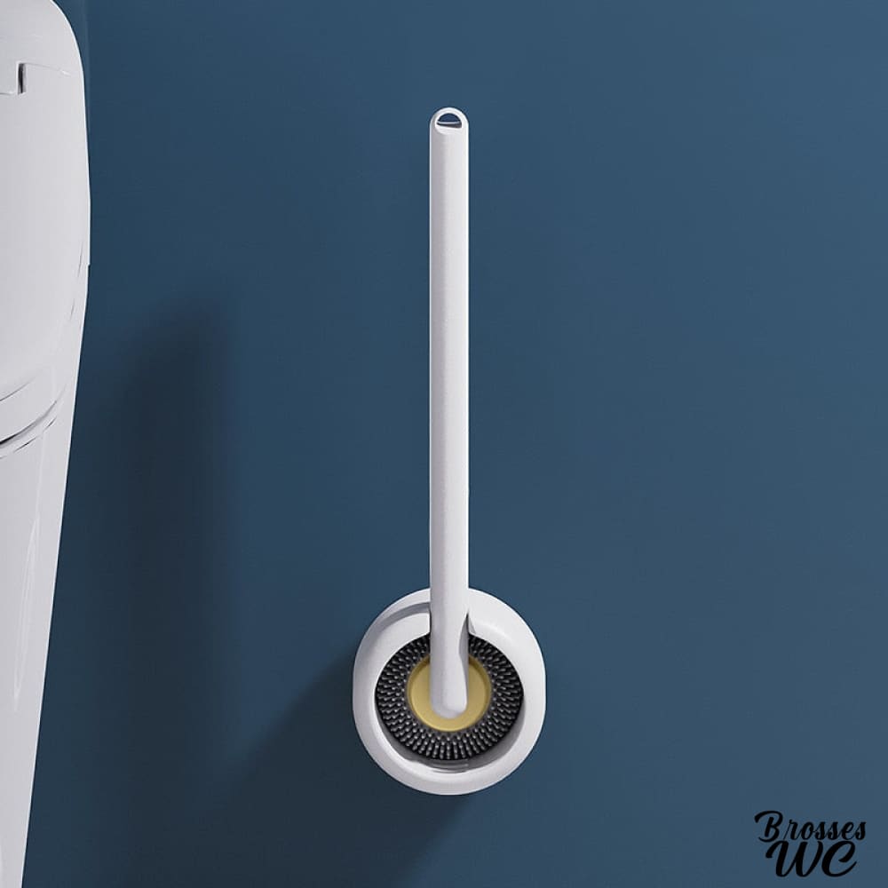 Brosse wc design gris moderne