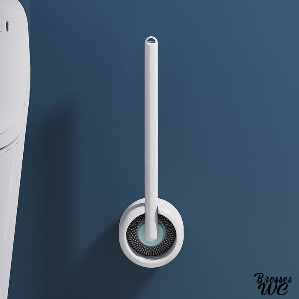 Brosse wc design gris moderne