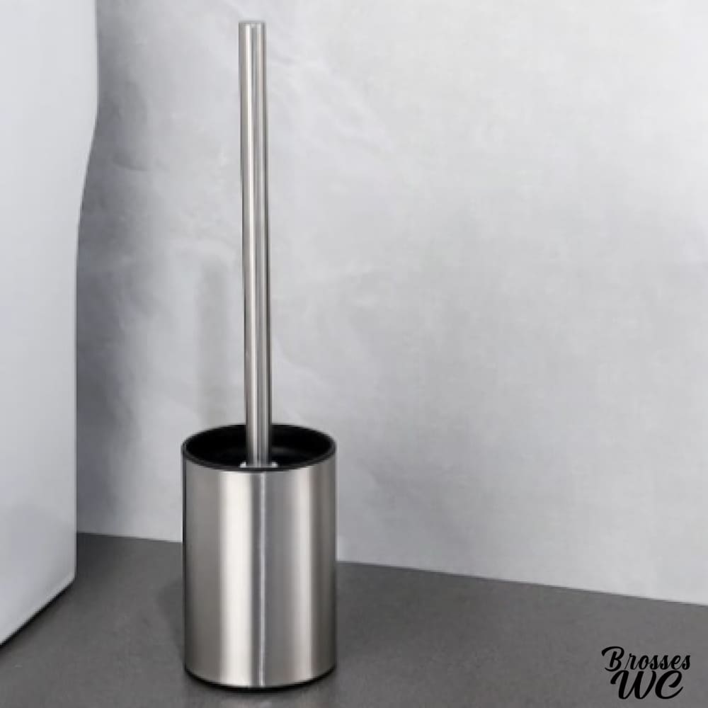 Brosse wc inox design sophistiqué