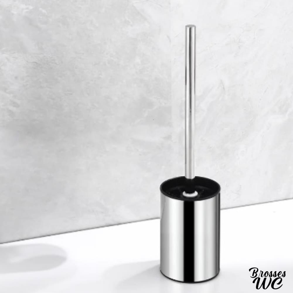 Brosse wc inox design sophistiqué