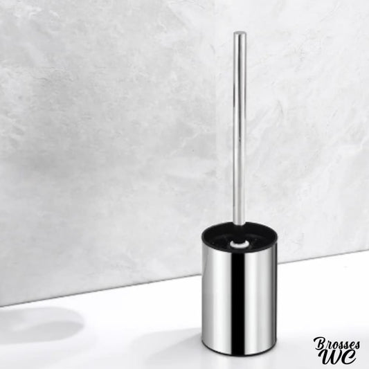 Brosse wc inox design sophistiqué