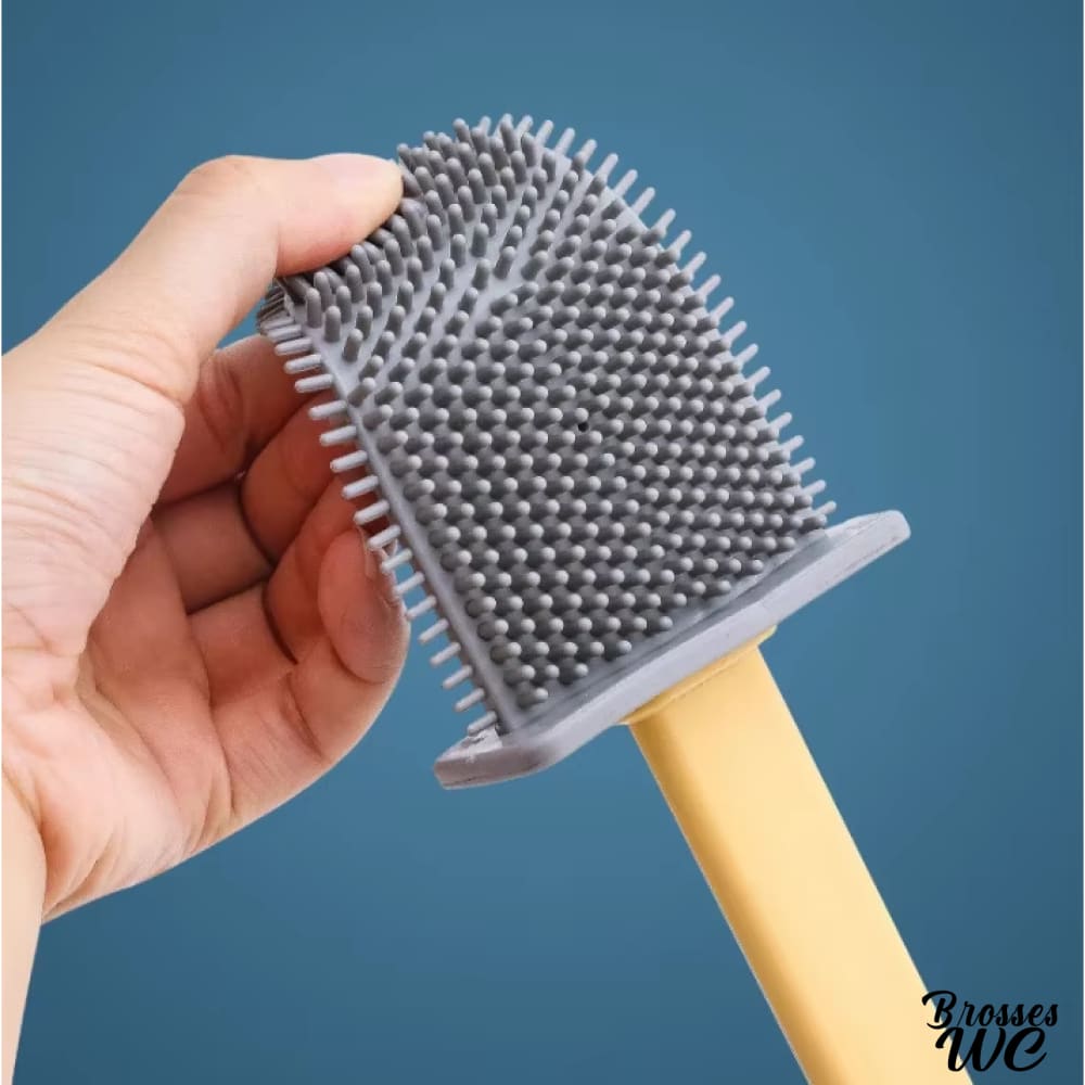 Brosse wc double face innovante